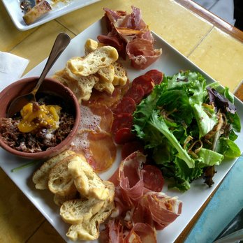 Paella Bar - Cured meat plate with pork rillette & jamon iberico - Tapas Bars Near Me - Poulsbo, Washington