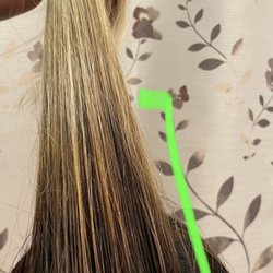 Sola Salon Studios - I had all this of hair growth. Different colors of blonde.