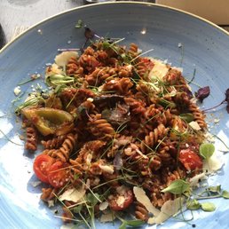 Spelt Pasta with Mediterranean Vegetables