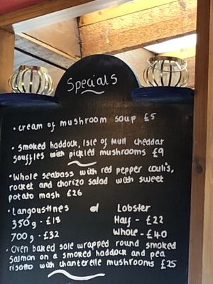 Menu photo 3 Crannog Fort William, HLD