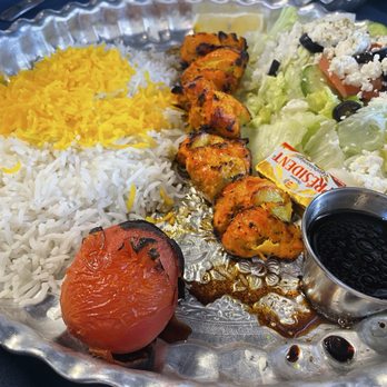 M Cafe & Grill - Chicken Boneless Kabob - Persian/Iranian Near Me - Lake Forest, California M Cafe & Grill - Chicken Boneless Kabob - Persian/Iranian Near Me - Lake Forest, California