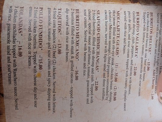 Menu photo 1 Guads Mexican Restaurant Virginia Beach, VA Menu photo 1 Guads Mexican Restaurant Virginia Beach, VA