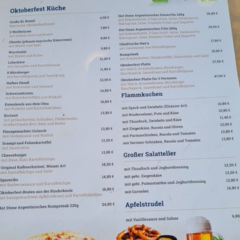 Kasematten - Oktoberfestkarte - Seafood Near Me - Dusseldorf, NW