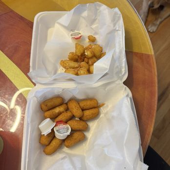 Danny's Bar-B-Que - Hushpuppies and cheese curds - Barbeque Near Me - Cary, North Carolina