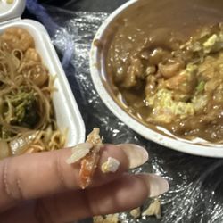 Wong Kwok Restaurant - Well second time ordering and egg shells and shrimp tails in the egg foo young. Mad I wasted my money. Be careful ordering from here