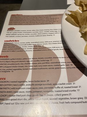 Menu photo 2 SOB Downtown Memphis, TN