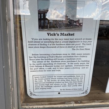Trustworthy Hardware - Vick's Market - Hardware Stores Near Me - De Smet, South Dakota