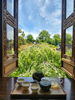 THE TAO OF TEA at Lan Su Chinese Garden by null