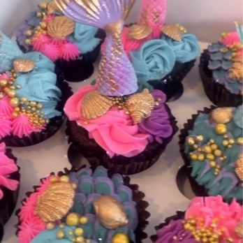 Pretty Lil Sweets - Mermaid cupy - Cupcakes Near Me - Hartsdale, New York