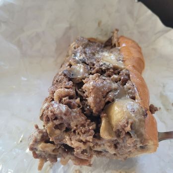 Super Sub Shop - Steak and cheese with extra Steak and cheese regular mushrooms - Sandwiches Near Me - Biddeford, Maine