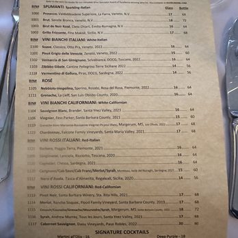 Olio E Limone Ristorante - Manu 6/24 - Italian Near Me - Santa Barbara, California