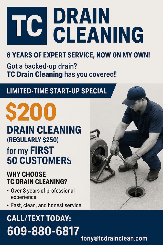 Slide of TC Drain Cleaning