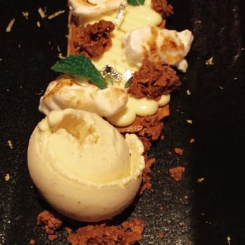 CIAK - In The Kitchen - lemon tart with ice cream - Italian Near Me - Hong Kong, HK