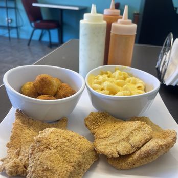 Bayshore Fish & Grill - Catfish #17. Fish Dinner Plate - Seafood Markets Near Me - Sylmar, California