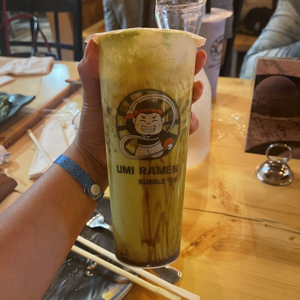 Umi Ramen - Brown sugar matcha green tea - Ramen Near Me - Nanuet, New York Umi Ramen - Brown sugar matcha green tea - Ramen Near Me - Nanuet, New York