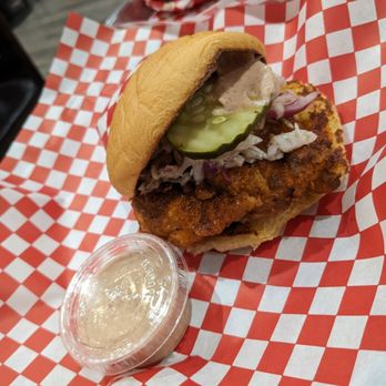 Wooboi Hot Chicken - Sando sandwich - Chicken Shop Near Me - Herndon, Virginia Wooboi Hot Chicken - Sando sandwich - Chicken Shop Near Me - Herndon, Virginia