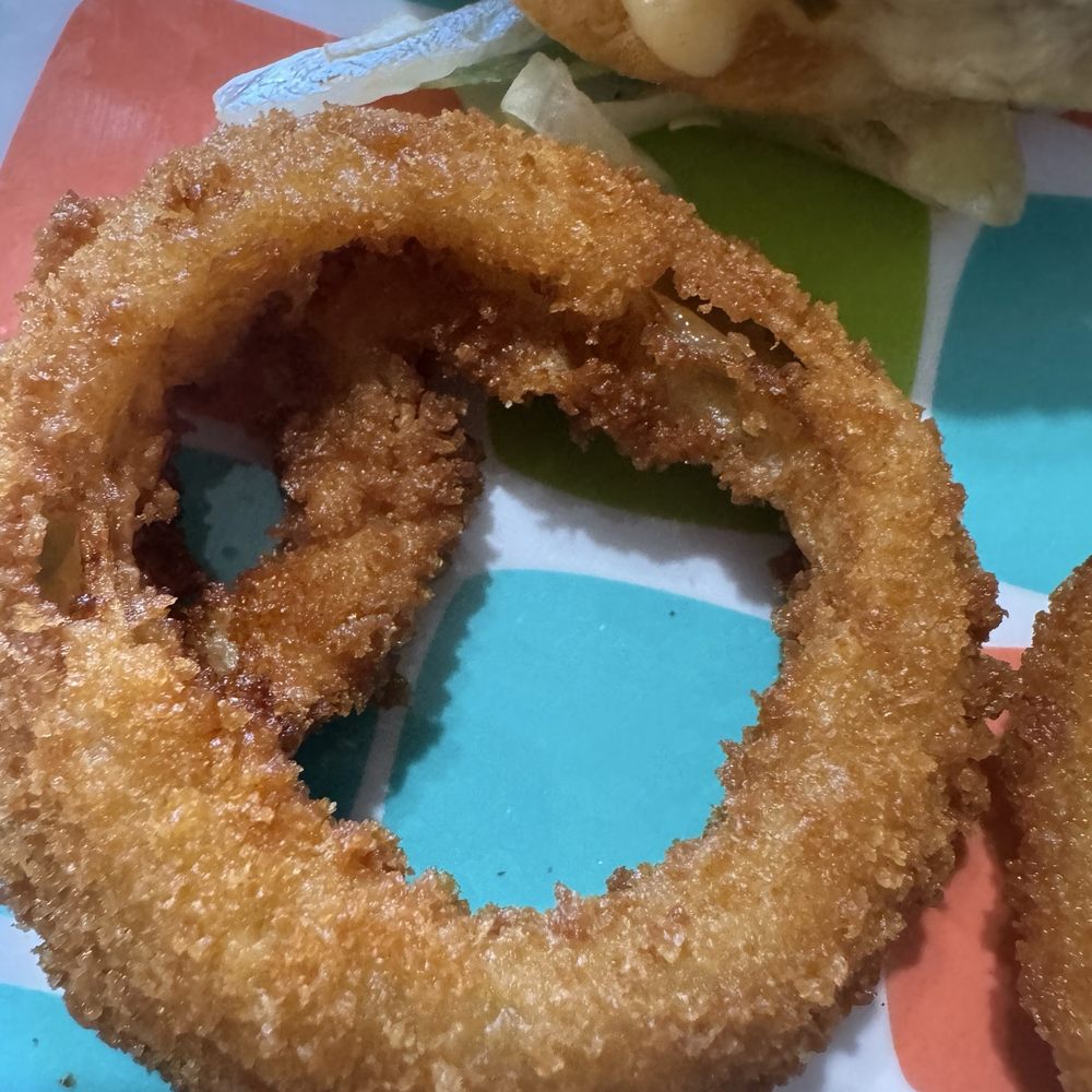 Colorado Grill - Up close on the tasty GREAT onion ring! - Burgers Near Me - Fresno, California Colorado Grill - Up close on the tasty GREAT onion ring! - Burgers Near Me - Fresno, California