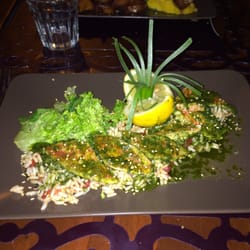 Le Vin de L'assassin - Red mullet with basil.