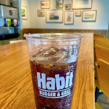 Habit Burger & Grill - Large Drink - Burgers Near Me - Virginia Beach, Virginia Habit Burger & Grill - Large Drink - Burgers Near Me - Virginia Beach, Virginia