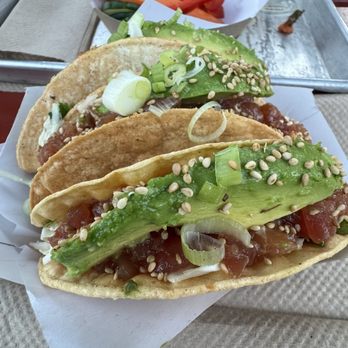 Gott's St. Helena - Ahi Poke Crispy Tacos - Burgers Near Me - Saint Helena, California Gott's St. Helena - Ahi Poke Crispy Tacos - Burgers Near Me - Saint Helena, California