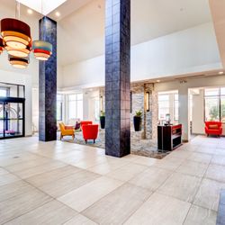 Arizona Residential & Commercial Photography - Hilton Garden Inn - remodeled lobby entryway.