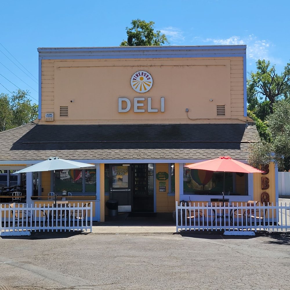 the outside of the deli the outside of the deli