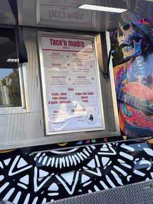 Menu photo 1 Taco N'Madre San Francisco, CA