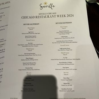 Seville Chicago - Menu - Spanish Near Me - Chicago, Illinois Seville Chicago - Menu - Spanish Near Me - Chicago, Illinois