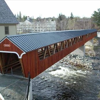 Riverwalk Covered Bridge - Covered bridge - Landmarks & Historical Buildings Near Me - Littleton, New Hampshire