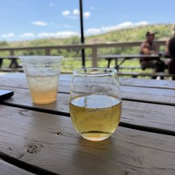 Page Springs Cellars - Drinking on the viewing deck