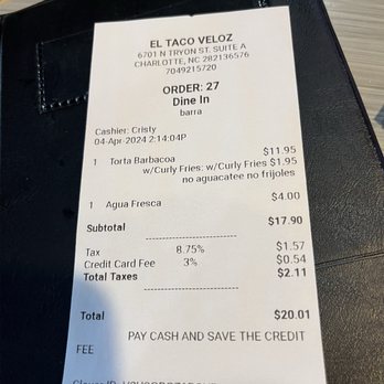 El Taco Veloz - Mexican Near Me - Charlotte, North Carolina