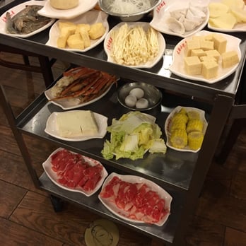 China Hot Pot - Our cart of food - Mongolian Near Me - Atlanta, Georgia