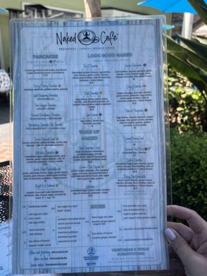 Menu photo 8 Naked Cafe Carlsbad, CA Menu photo 8 Naked Cafe Carlsbad, CA
