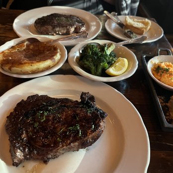 St. Anselm - Ribeye, broccoli, mashed potatoes and biscuits. Don't miss out! - Steakhouses Near Me - Washington, DC, District of Columbia