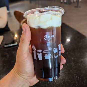 85 Degrees Bakery - Sea Salt Ice Coffee - Coffee & Tea Near Me - Corona, California