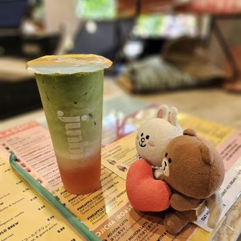 Junbi - Waikiki - Guava Matcha Latte - Coffee & Tea Near Me - Honolulu, Hawaii Junbi - Waikiki - Guava Matcha Latte - Coffee & Tea Near Me - Honolulu, Hawaii