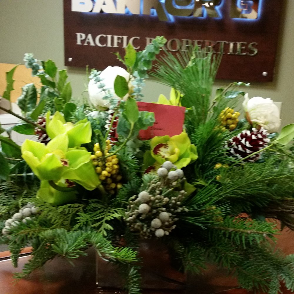 Rainforest Florals - Amazing holiday centerpiece for the office!! - Florists Near Me - Honolulu, Hawaii Rainforest Florals - Amazing holiday centerpiece for the office!! - Florists Near Me - Honolulu, Hawaii