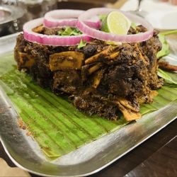 Arusuvai Chettinad - Goat Sukka Masala