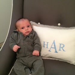 Rooms For A Prince And Princess - The custom monogram pillow is my favorite they can design any style you want and it's personalized and no one else will have the same!