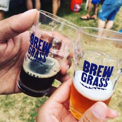 Brewgrass Festival - Me and babes! Cheers!