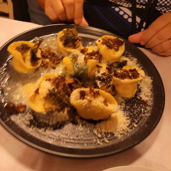 Trattoria Bella - Butternut Squash Ravioli. - Italian Near Me - Palm Bay, Florida Trattoria Bella - Butternut Squash Ravioli. - Italian Near Me - Palm Bay, Florida