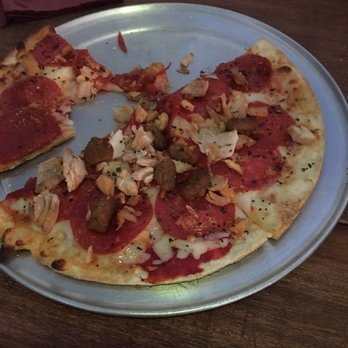 Wildwood Tavern - This was the 9in meat amore pizza with Pepporoni, - Bars Near Me - Florence, Alabama Wildwood Tavern - This was the 9in meat amore pizza with Pepporoni, - Bars Near Me - Florence, Alabama