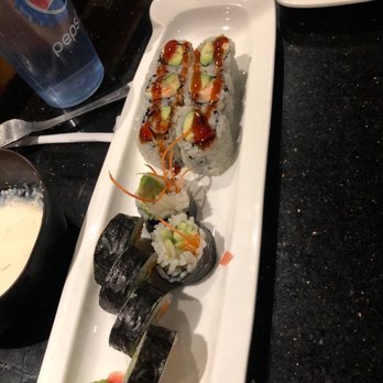 Mr Bin Sushi & Grill - Veggie roll & salmon katsu roll - Japanese Near Me - Cranford, New Jersey Mr Bin Sushi & Grill - Veggie roll & salmon katsu roll - Japanese Near Me - Cranford, New Jersey