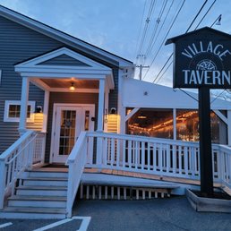Exterior outside entrance of Village Tavern - Storefront - Kennebunk, Maine Exterior outside entrance of Village Tavern - Storefront - Kennebunk, Maine