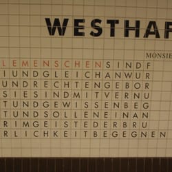 S+U-Bhf. Westhafen