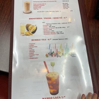 Pho Gabo - Beverage menu. - Noodles Near Me - Happy Valley, Oregon Pho Gabo - Beverage menu. - Noodles Near Me - Happy Valley, Oregon