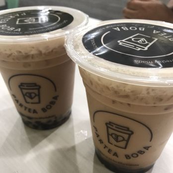 Partea Boba - Lavender milk tea & peach milk tea. - Bubble Tea Near Me - Van Nuys, California Partea Boba - Lavender milk tea & peach milk tea. - Bubble Tea Near Me - Van Nuys, California