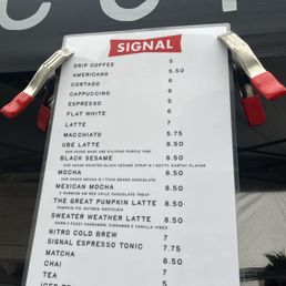 Menu Menu
