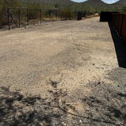 Arizona Weed Guard - Paid to have access way sprayed. Two random streaks. Lazy unethical