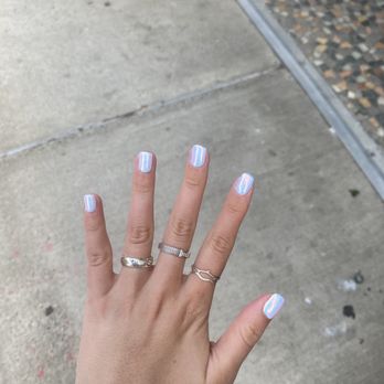 Ainslie Beauty Lounge - Chrome gel mani - Nail Salons Near Me - Brooklyn, New York Ainslie Beauty Lounge - Chrome gel mani - Nail Salons Near Me - Brooklyn, New York
